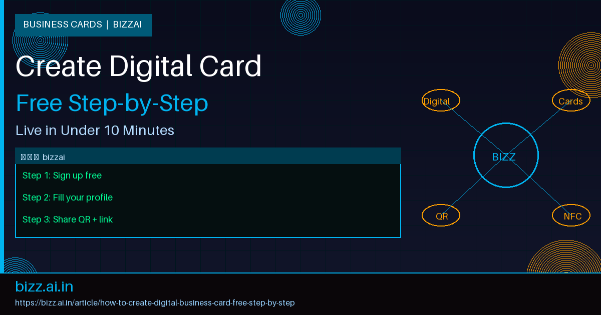 How to Create a Digital Business Card for Free (Step-by-Step)