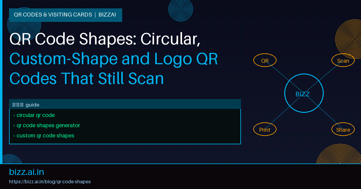 QR Code Shapes: Circular, Custom-Shape and Logo QR Codes That Still Scan